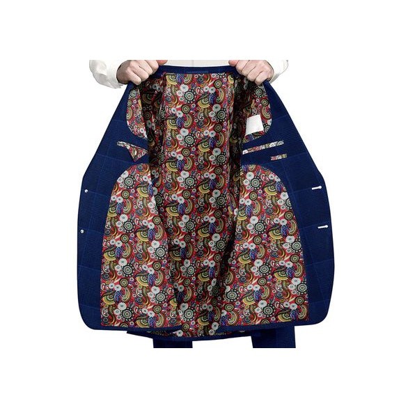 The Flamboyant Collection by Lessona! Crafted from 100% Cupro Article No. PBM-12 ผ้าซับในสูท