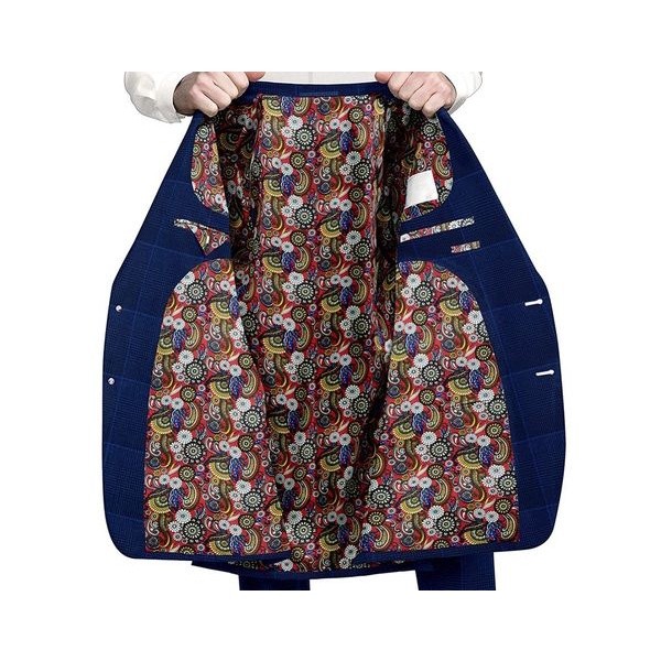 The Flamboyant Collection by Lessona! Crafted from 100% Cupro Article No. PBM-12 ผ้าซับในสูท