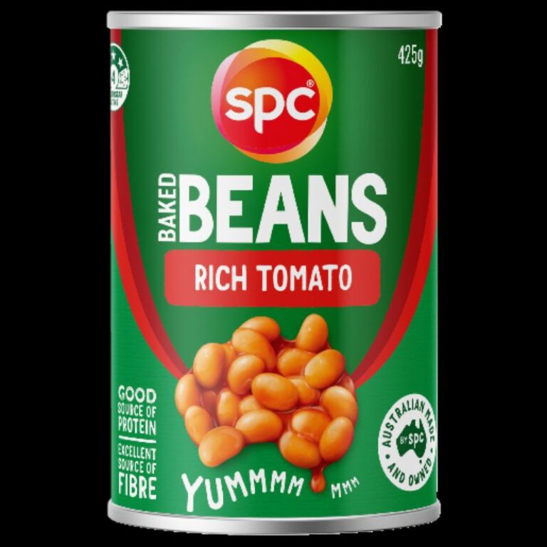SPC Baked Beans Rich Tomato 425g เอสพีซีถั่วอบในซอสมะเขือเทศ 425กรัม