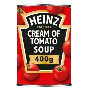 Heinz Cream Of Tomato Soup 400g ไฮนซ์ซุปครีมมะเขือเทศ 400กรัม