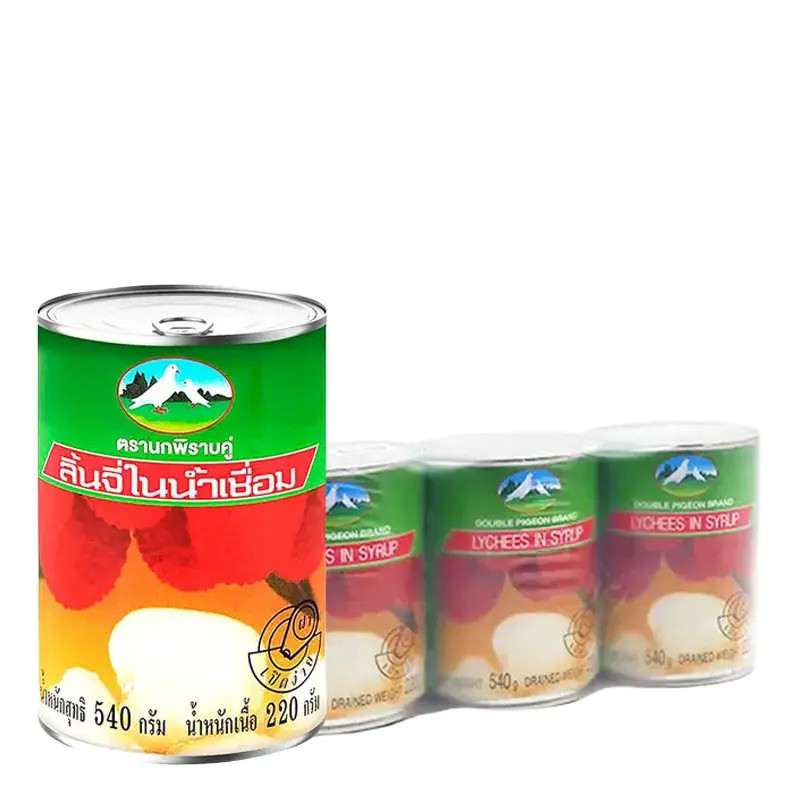 นกพิราบ ลิ้นจี่ในน้ำเชื่อม 540 ก x 3
