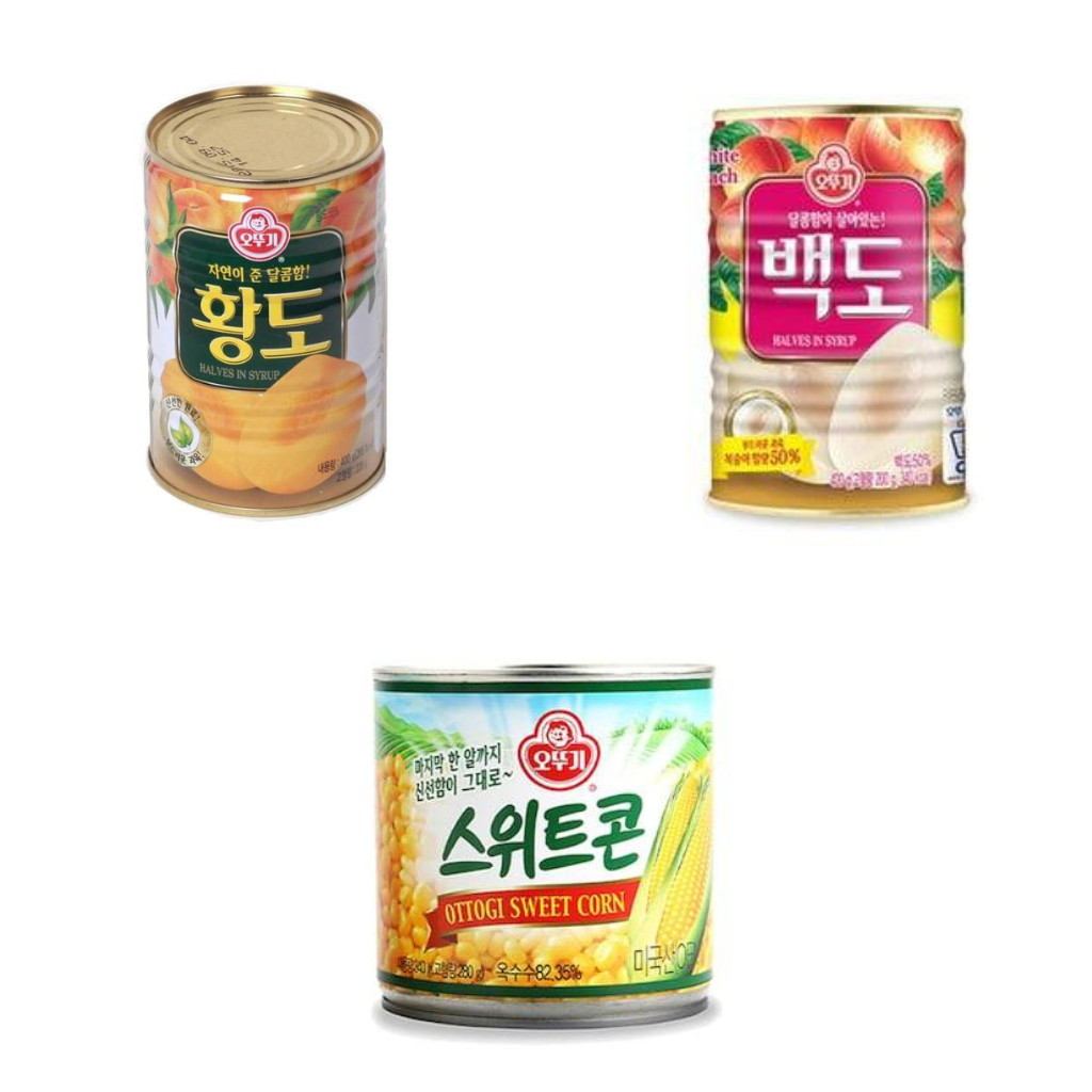 พร้อมส่ง ผลไม้กระป๋องจากเกาหลี
