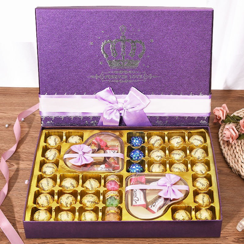 ขายจนหมดHalloweenกล่องของขวัญช็อกโกแลต Dove สำหรับแฟนและแฟน Candy Snacks Gift Pack ของขวัญวันเกิดวั